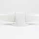 Wilhelm Wagenfeld Bauhaus White Double Sconce Wall Light, Germany, 1950s