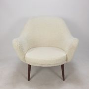 Mid century scandinavian lounge chair, 1950's