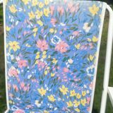 Flowery garden armchair