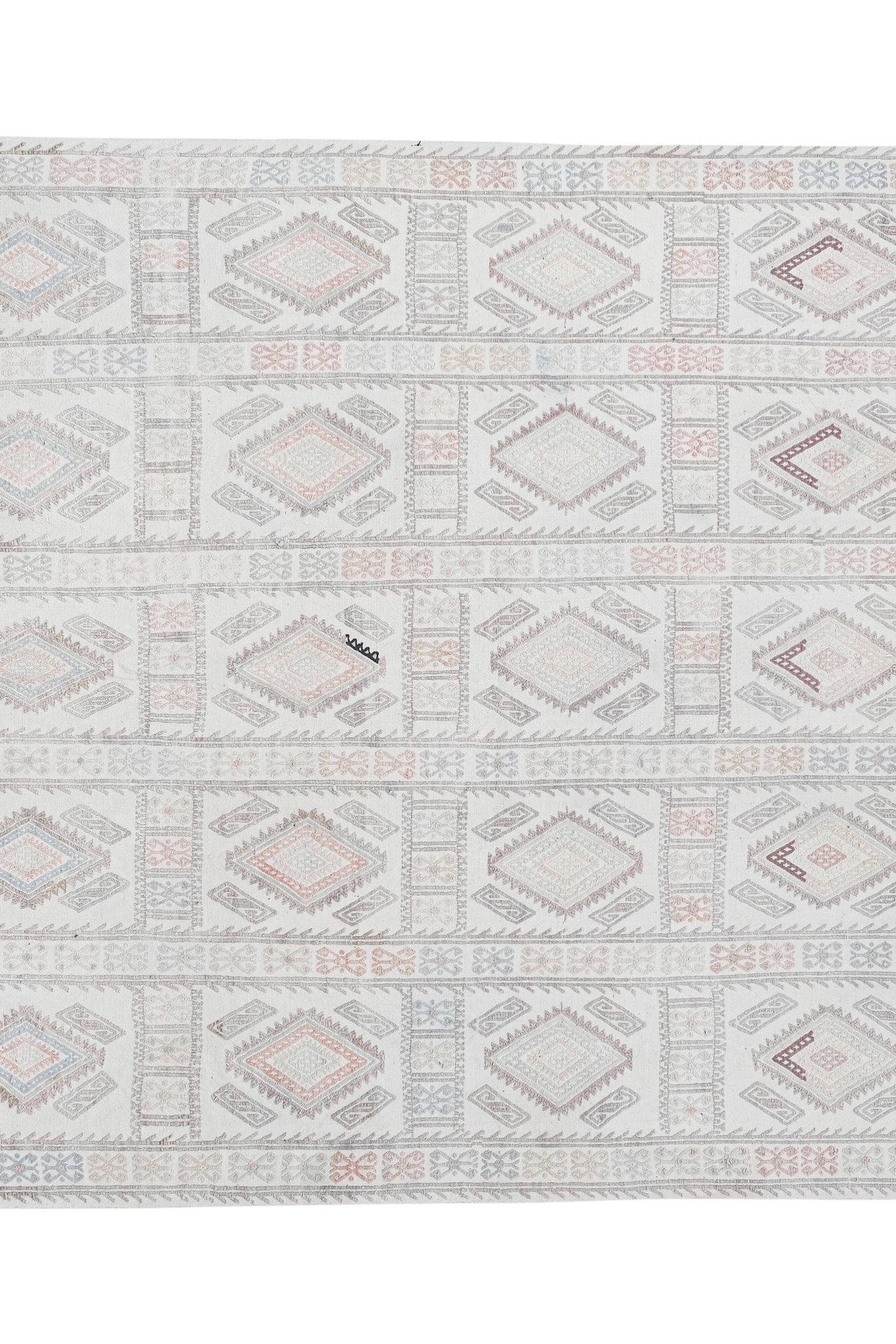 Vintage Turkish rug from Oushak, hand-woven 156x216 cm