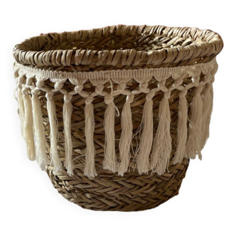 Cache pot Vintage natural material