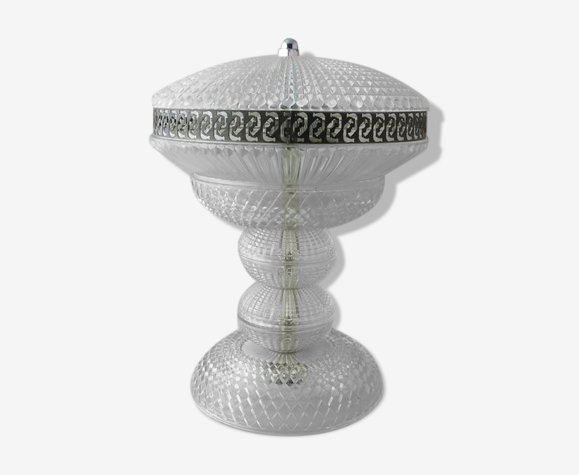 Lampe en verre Art Déco