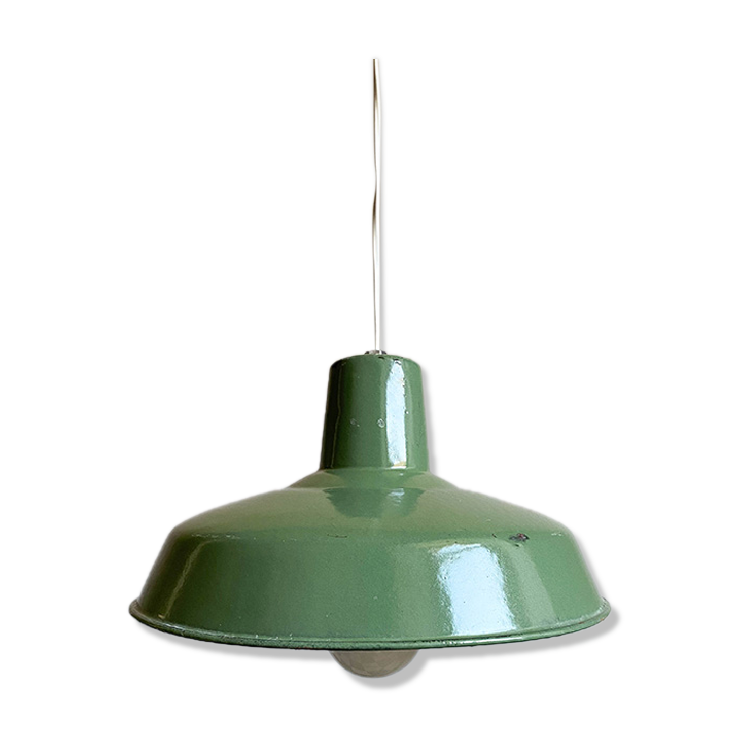 Industrial hanging khaki metal