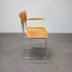 Chrome tubular chair in the style of Mart Stam, Czechoslovakia, 1930s.