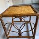 Table basse en rotin