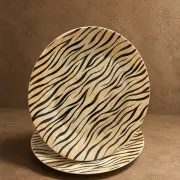 Service d'assiettes Pagnossin Treviso -Collection "Safari"
