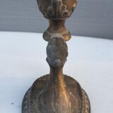 Nineteenth century snake candle holder