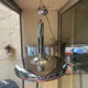 Chrome metal suspension Space edge 70s