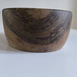 Olive wood salad bowl from the 50s