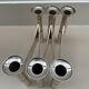 Candle Holder in Silver Metal