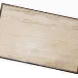 Travertine coffee table by Belgo Chrom