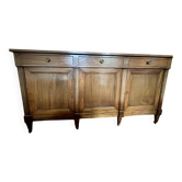 Buffet en enfilade 3 portes 3 tiroirs style Directoire