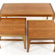 Table basse Remploy + tables d'appoint