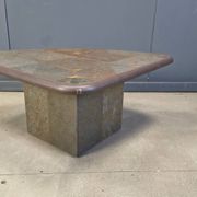 Vintage triangular Kingma style coffee table, 1970s