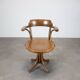 1993 ton czechoslovakia bentwood swivel armchair in the thonet tradition