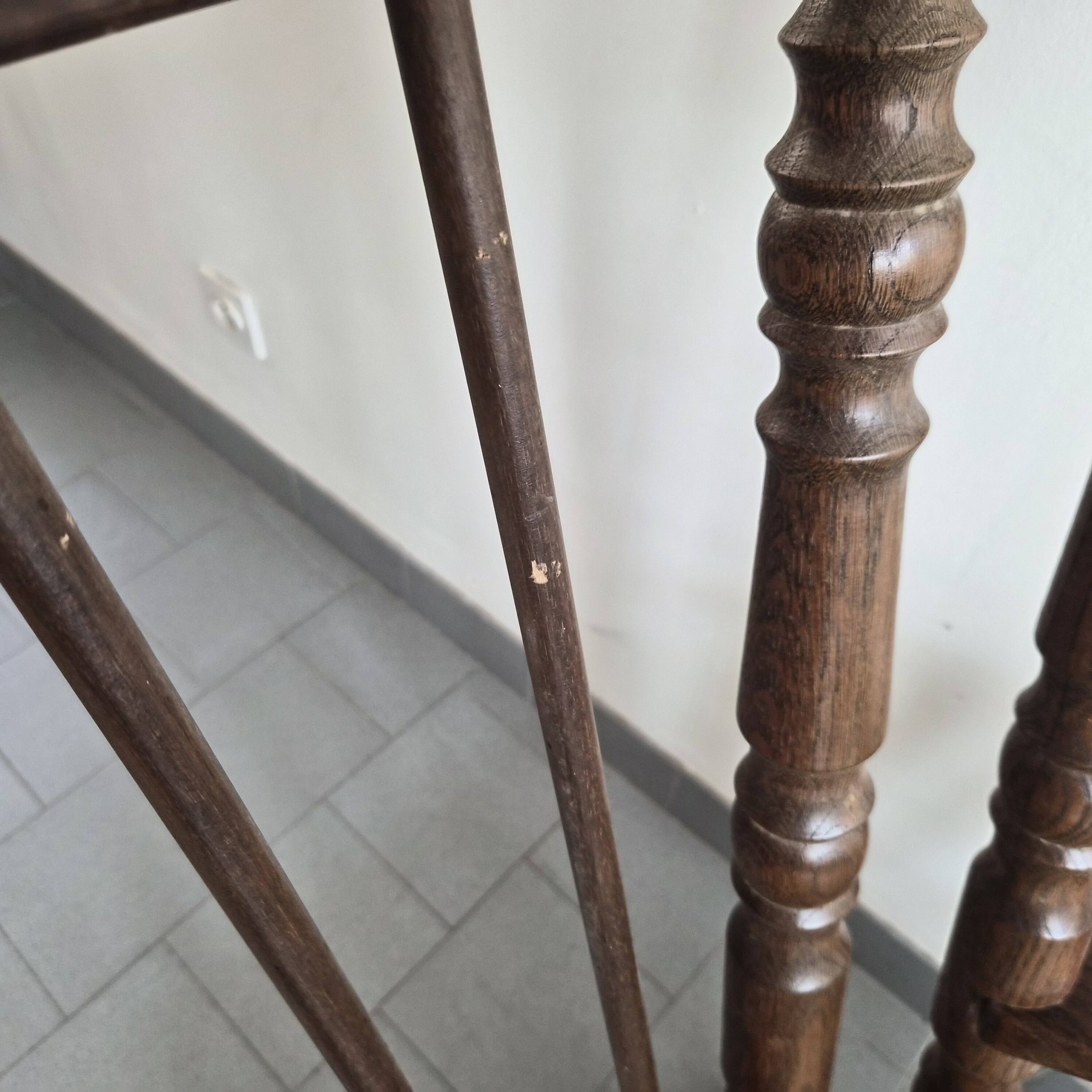 Pair of vintage brutalist armchairs from the 1970s.