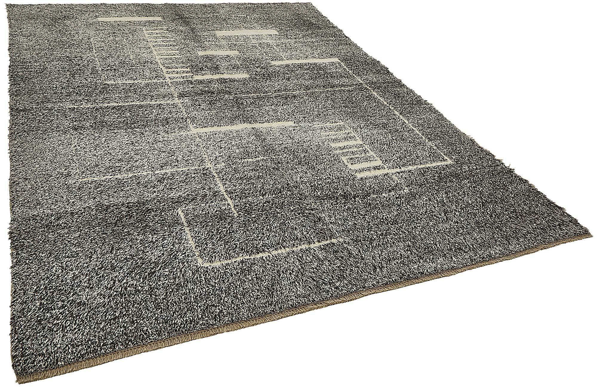 Handwoven Turkish Recycled Boho Rug 235 cm x 312 cm