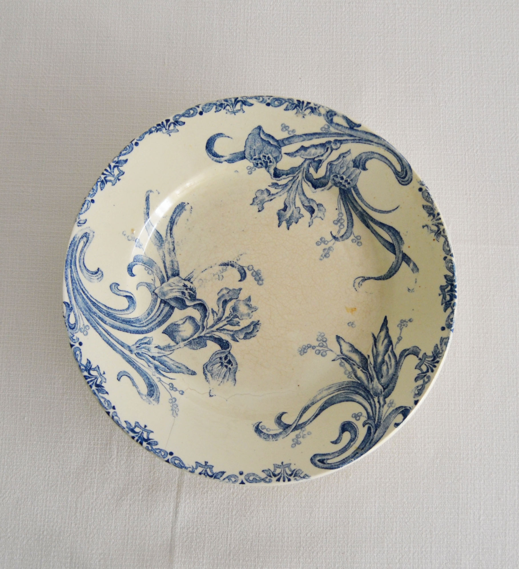 Compotier earth of iron model iris