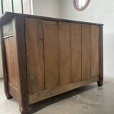 Meuble auvergnat brutaliste art populaire 1890
