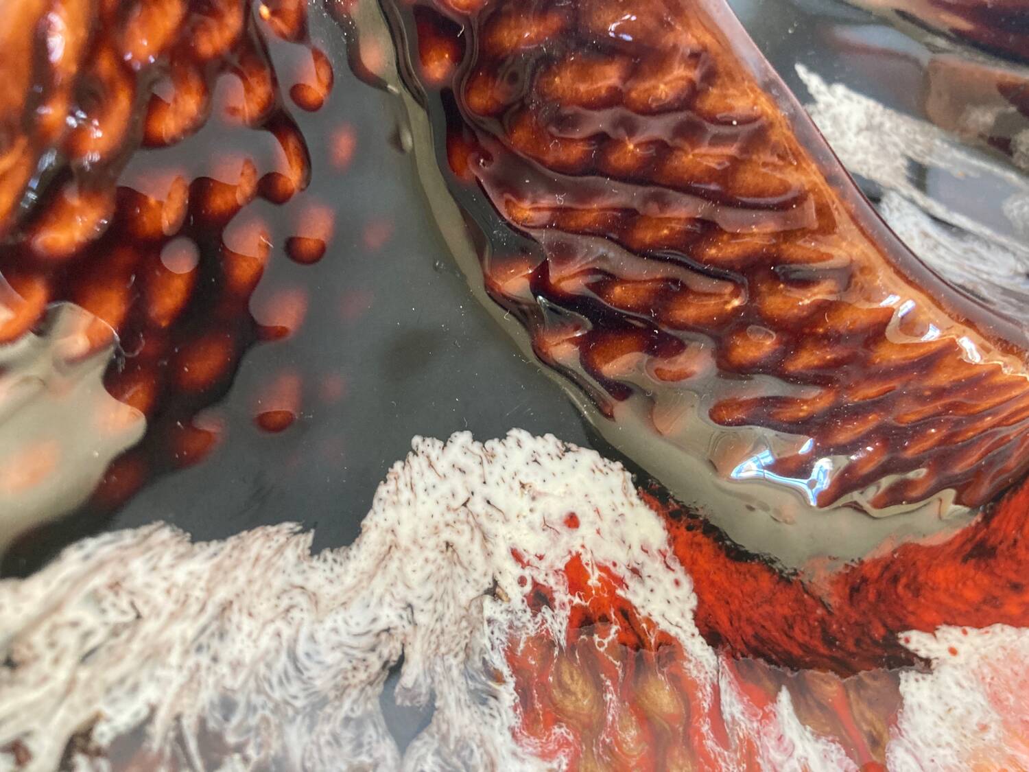 Fish-shaped dish in the Vallauris style