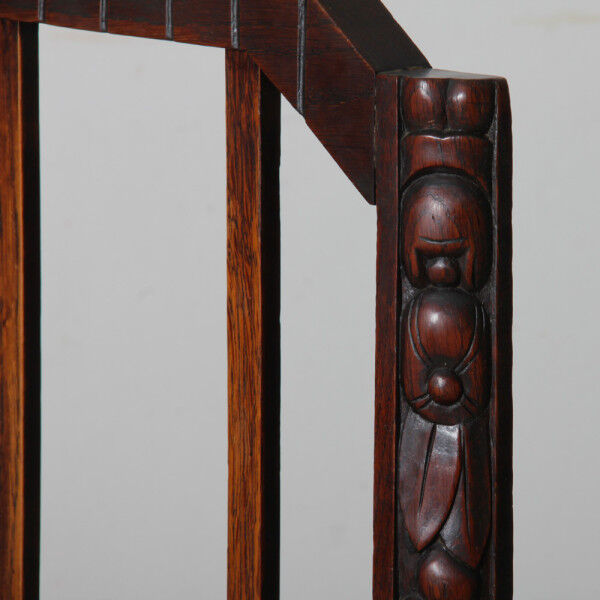 Set of 6 Art Deco chairs, French work from the 1930s.