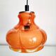 Lampe à suspension vintage en glaçure de Murano, Carlo Moretti, Italie, Jaren 1960