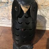 Metal owl, photophore