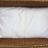 Large cradle wicker vintage organic mattress with "sound"