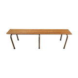 Vintage school bench