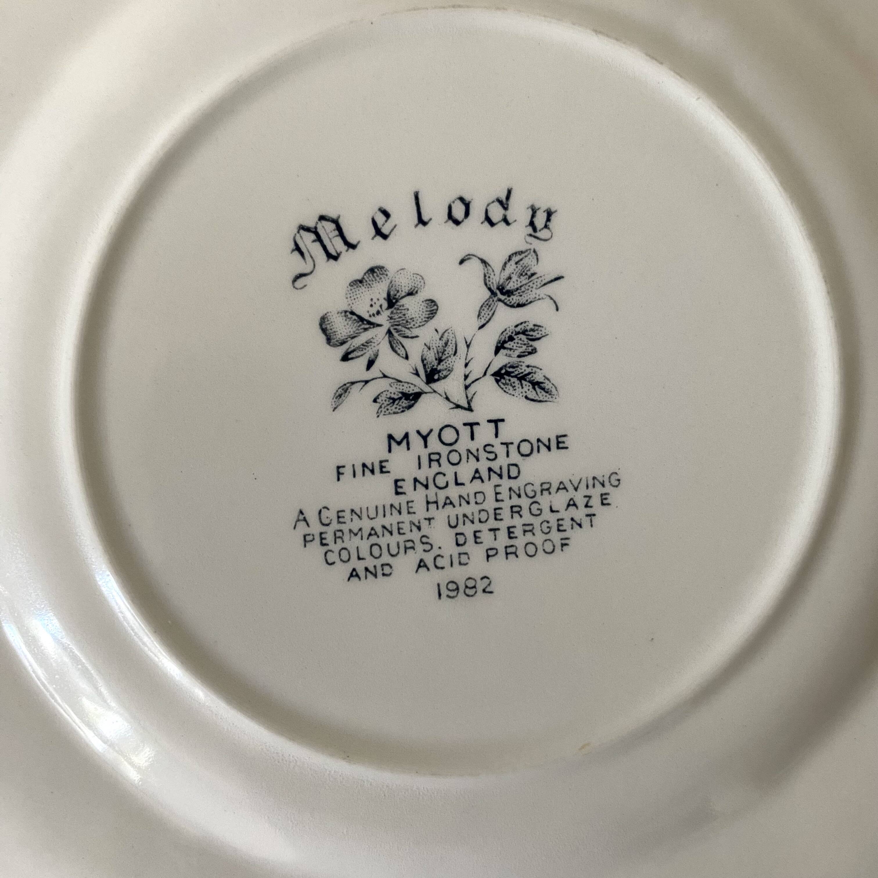 Myott England dessert plates