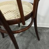 Chaise en bois courbé années 1970