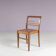 1950s side chair in beech wood by René Gabriel, France