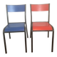 Paire de chaises d’école Mullca 510 vintage