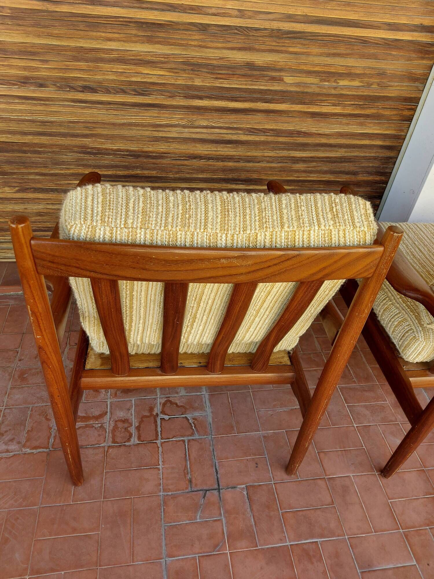 Scandinavian armchair Grete Jalk in teak, 50