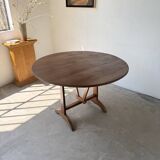 Table de vigneron en chêne, 1950