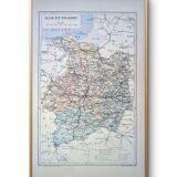 Printed in 1889, Ille-et-Vilaine, Brittany.