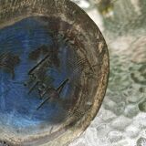 Blue vase by Jacques Blin
