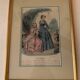 Gravure de mode ancienne