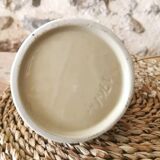 Pichet Tonneau Vintage, Barbotine blanc cassé