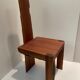 Chaise en bois massif