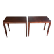 2 rosewood bedside tables by Severin Hansen - Denmark 1960s