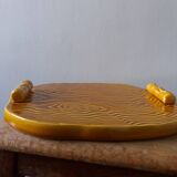 Noblaceram Limoges wood-effect slip cheese board