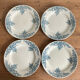 4 Terre de Fer flat plates