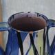 Large antique glazed terracotta jar/vase from Romania