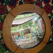 Miroir en bois