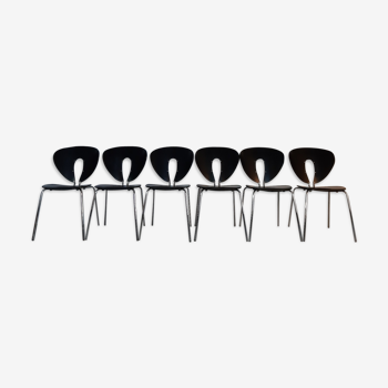 Set 6 Chaises Stua par Jesus Gasca modernisme espagnol années 2000