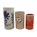 Vases vintage ceramic rolls