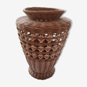 Wicker vase