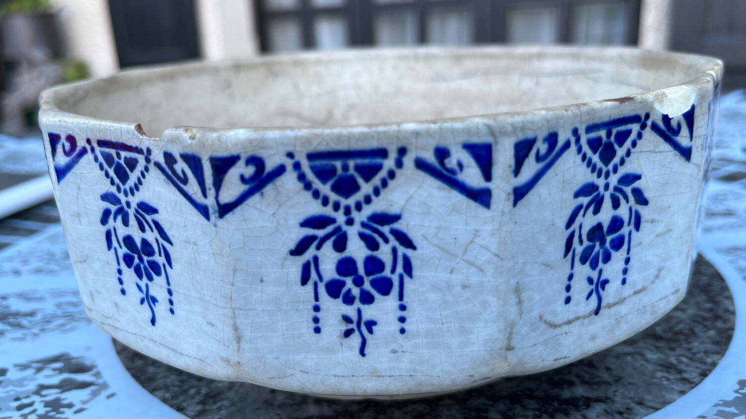 Old Ditmar compote bowl
