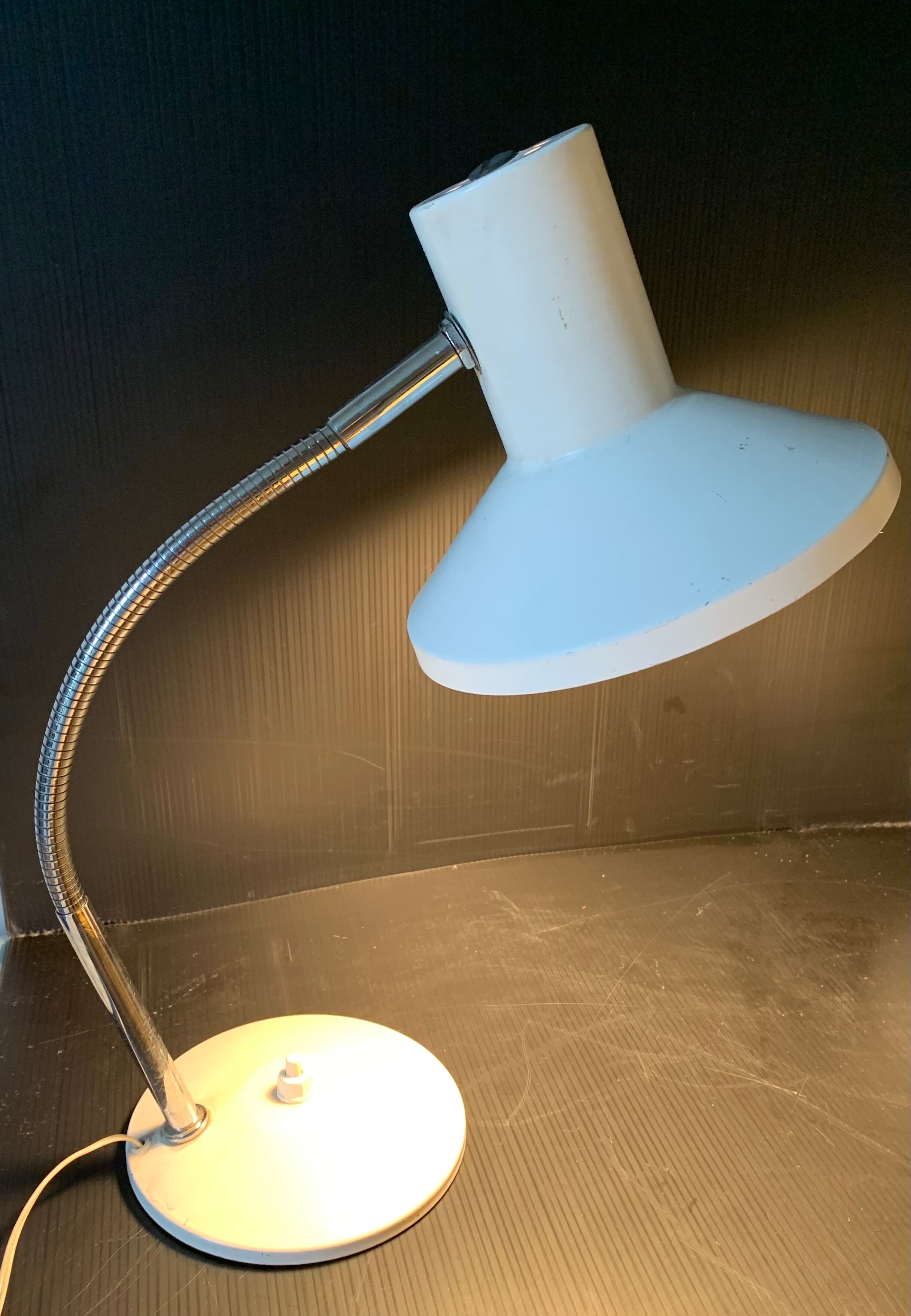Vintage articulated desk lamp